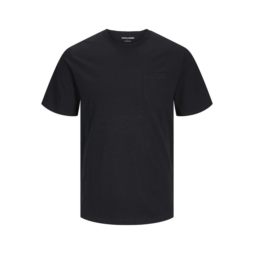 Jack and Jones Μαύρο T-shirt C Neck - 12270579
