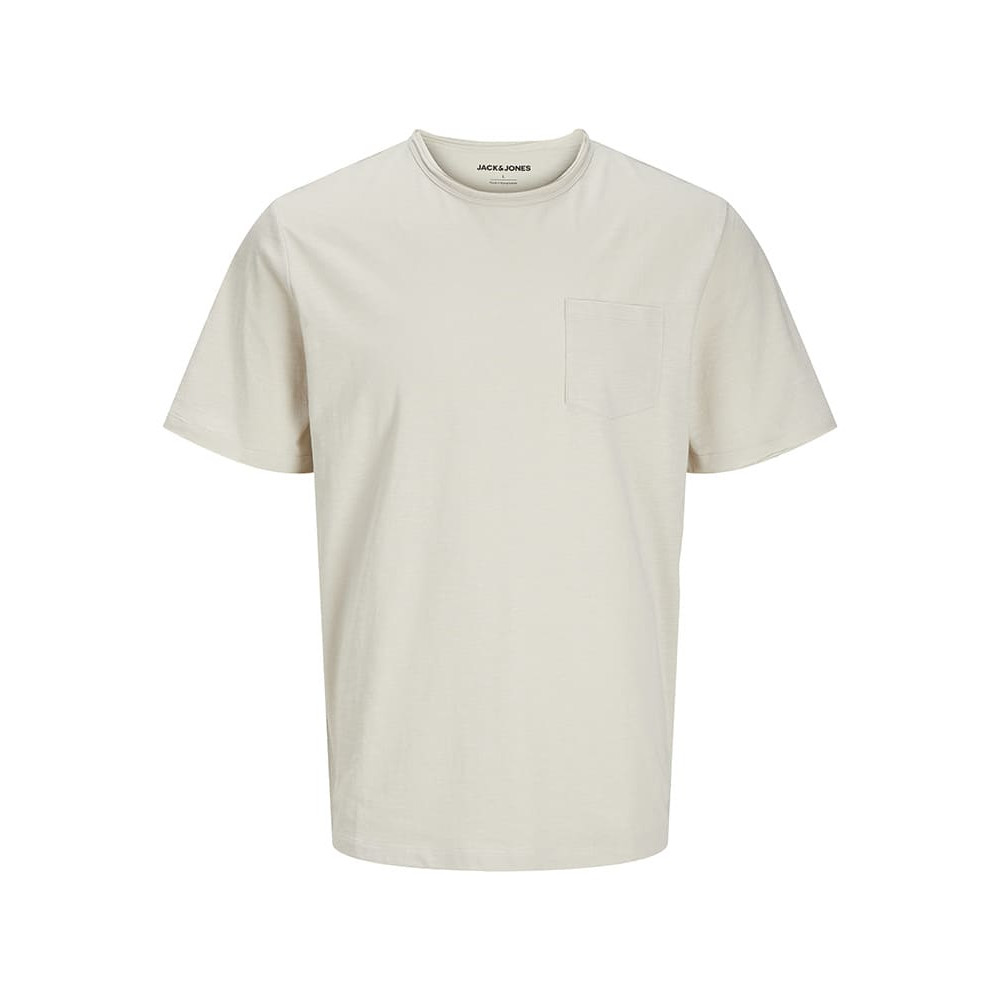 Jack and Jones Εκρού T-shirt C Neck - 12270579