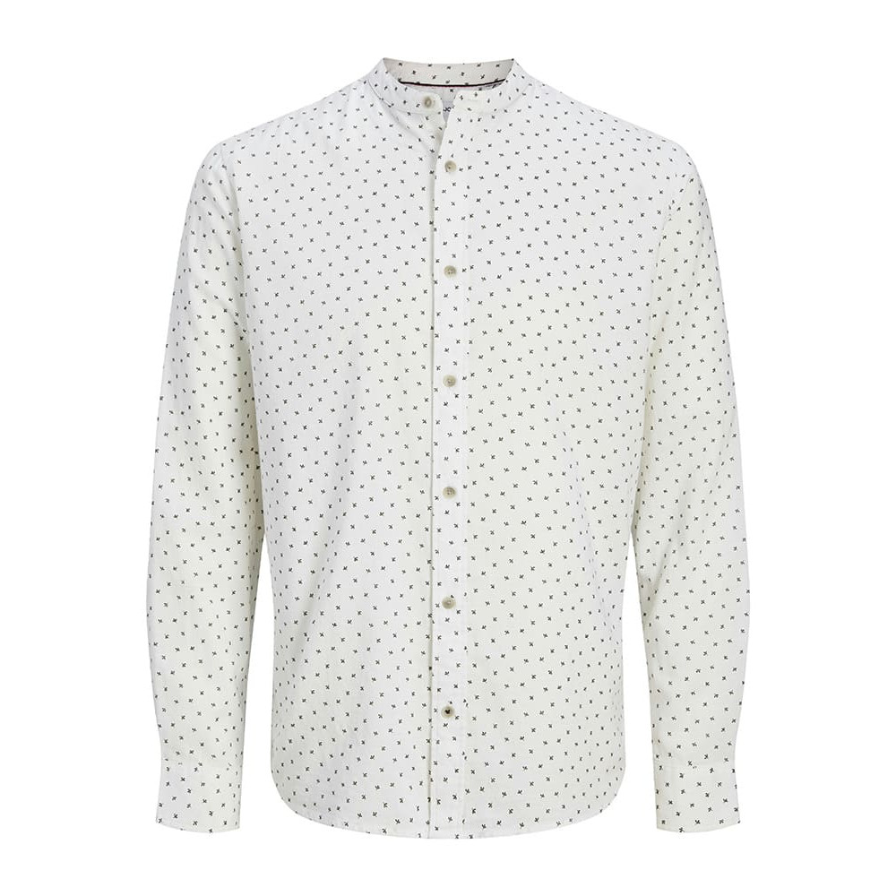 Jack and Jones Λευκό Πουκάμισο Mao - 12270089