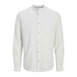 Jack and Jones Λευκό Πουκάμισο Mao - 12270089