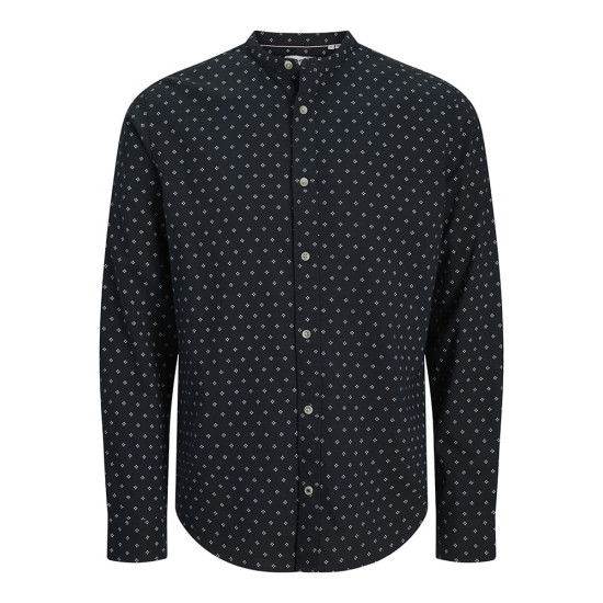 Jack and Jones Μπλε Σκούρο Πουκάμισο Mao - 12270089