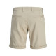 Jack and Jones Μπεζ Βερμούδα Chino - 12253133
