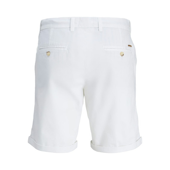 Jack and Jones Λευκή Βερμούδα Chino - 12253133
