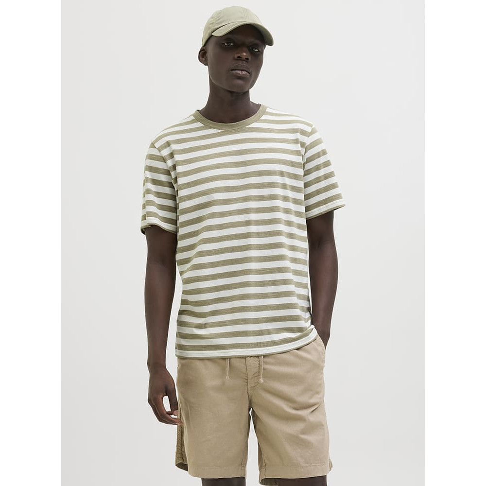 Jack and Jones Λαδί T-shirt C Neck - 12273164