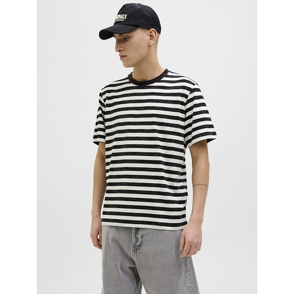 Jack and Jones Μαύρο T-shirt C Neck - 12273164