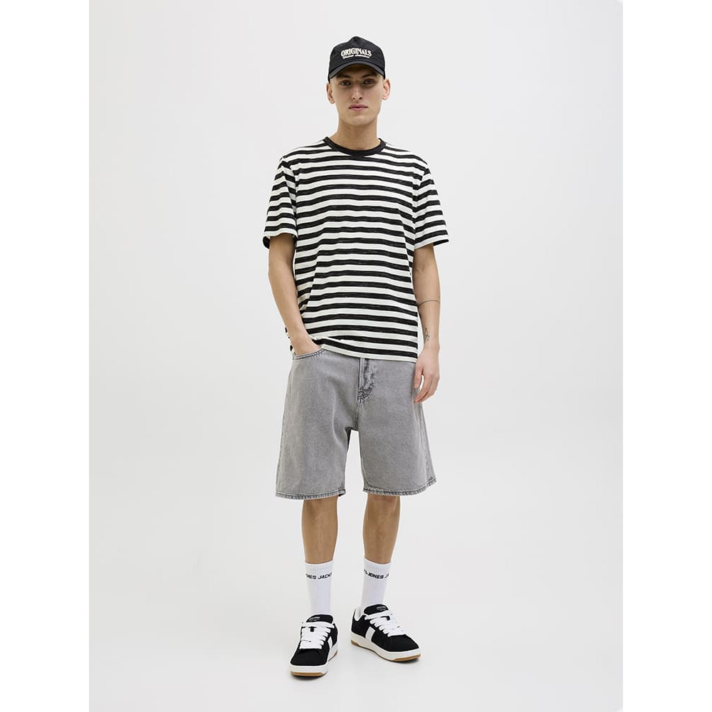 Jack and Jones Μαύρο T-shirt C Neck - 12273164