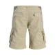 Jack and Jones Μπεζ Βερμούδα Cargo - 12274211