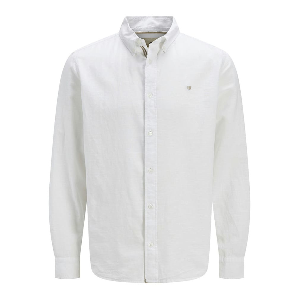 Jack and Jones Λευκό Πουκάμισο Button Down - 12274599