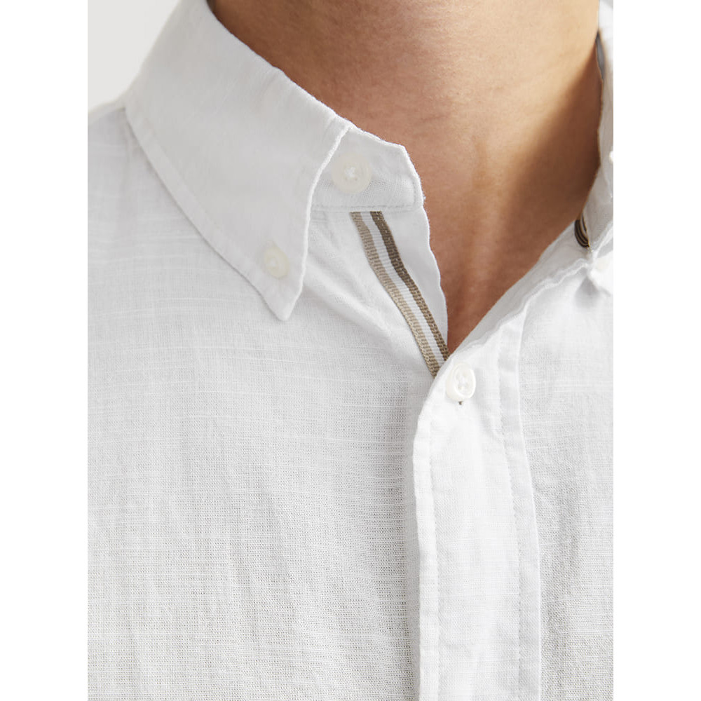 Jack and Jones Λευκό Πουκάμισο Button Down - 12274599