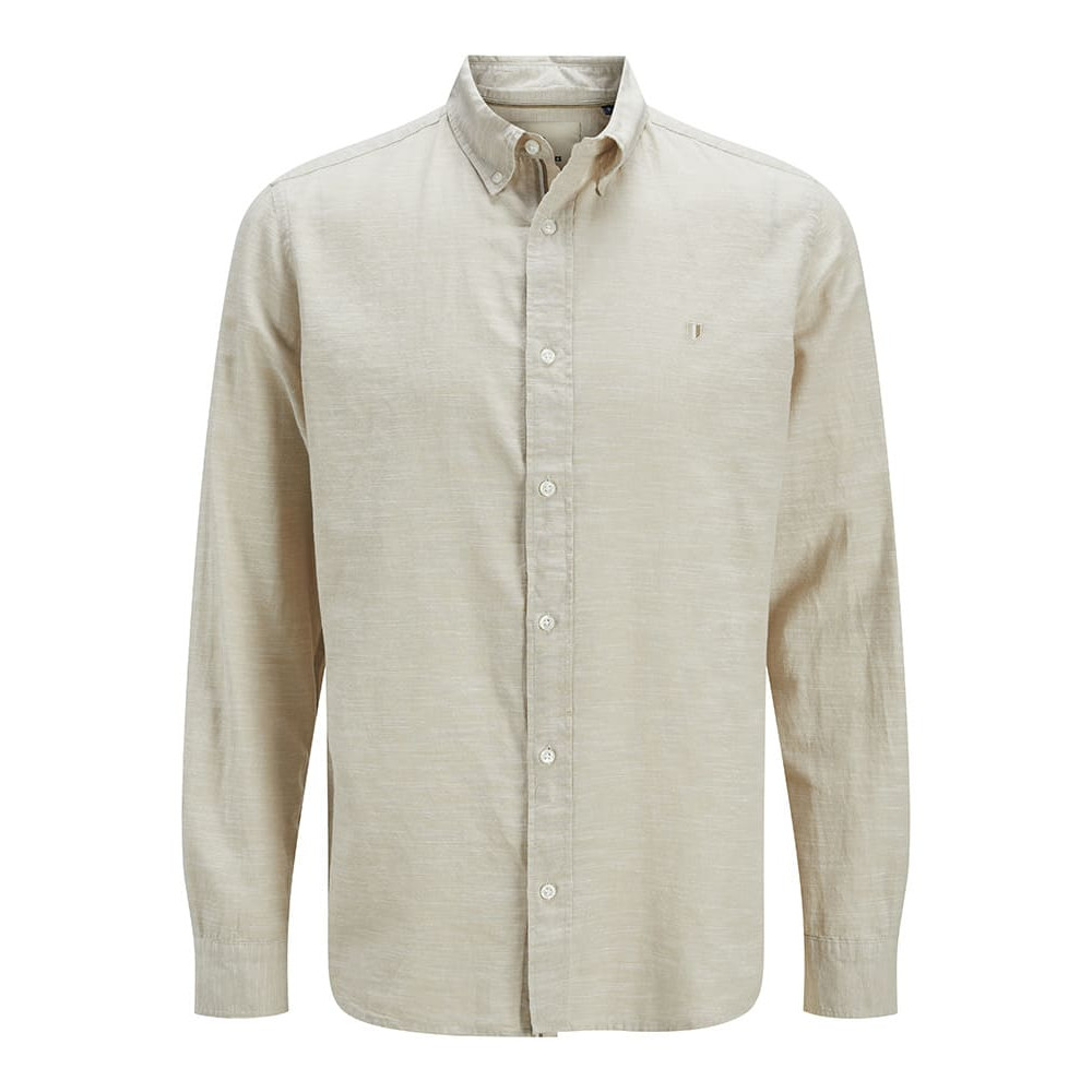 Jack and Jones Εκρού Πουκάμισο Button Down - 12274599