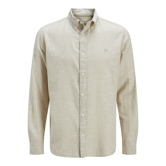 Jack and Jones Εκρού Πουκάμισο Button Down - 12274599