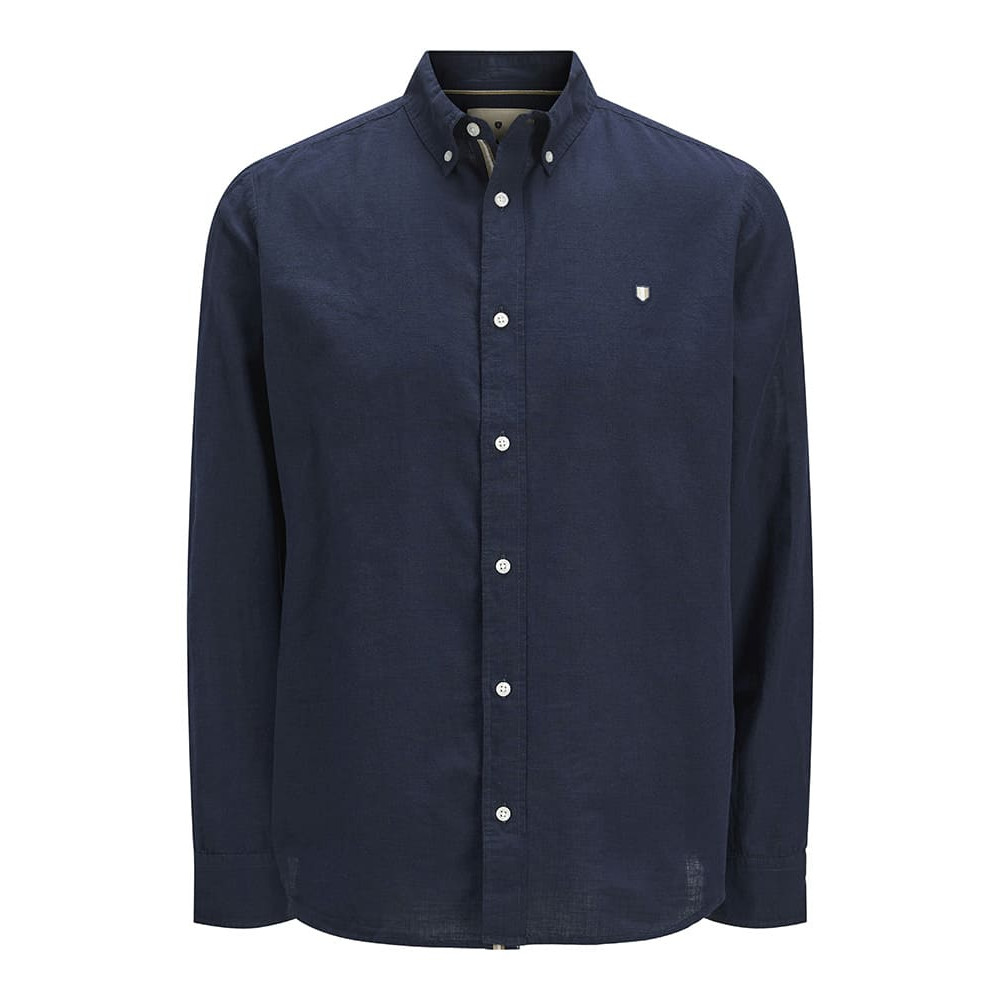 Jack and Jones Μπλε Σκούρο Πουκάμισο Button Down - 12274599