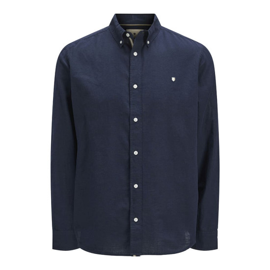 Jack and Jones Μπλε Σκούρο Πουκάμισο Button Down - 12274599