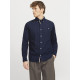 Jack and Jones Μπλε Σκούρο Πουκάμισο Button Down - 12274599