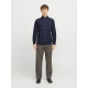 Jack and Jones Μπλε Σκούρο Πουκάμισο Button Down - 12274599