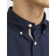 Jack and Jones Μπλε Σκούρο Πουκάμισο Button Down - 12274599