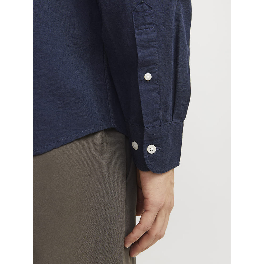 Jack and Jones Μπλε Σκούρο Πουκάμισο Button Down - 12274599