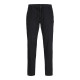 Jack and Jones Μαύρο Παντελόνι Linen Blend - 12274977
