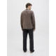 Jack and Jones Μαύρο Παντελόνι Linen Blend - 12274977