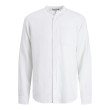 Jack and Jones Λευκό Πουκάμισο Mao - 12274918
