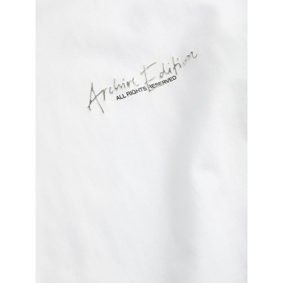 Jack and Jones Λευκό T-shirt C Neck - 12273211