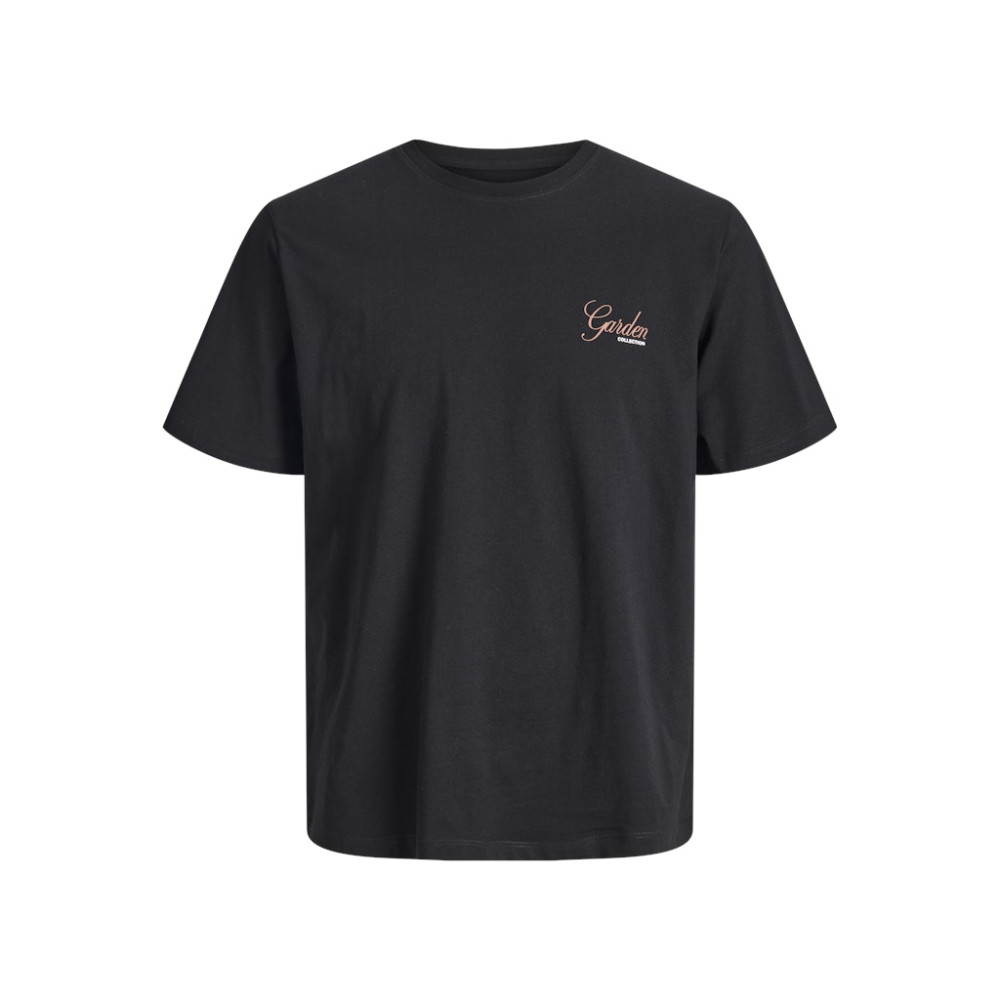 Jack and Jones Μαύρο T-shirt C Neck - 12288091