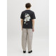 Jack and Jones Μαύρο T-shirt C Neck - 12288091