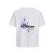 Jack and Jones Λευκό T-shirt C Neck - 12288091