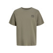 Jack and Jones Χακί T-shirt C Neck - 12288091