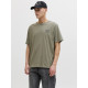 Jack and Jones Χακί T-shirt C Neck - 12288091