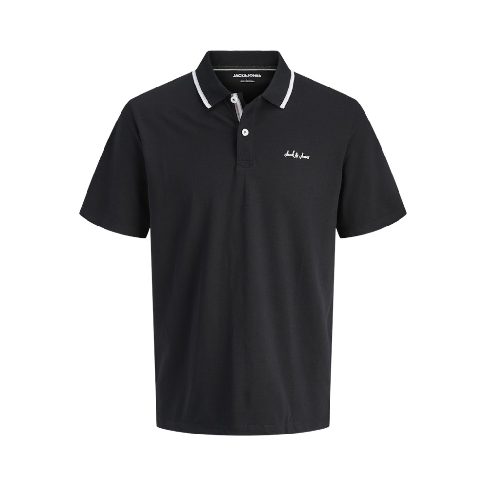 Jack and Jones Μαύρο Κοντομάνικο polo - 12288376