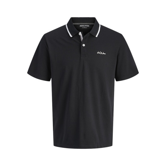 Jack and Jones Μαύρο Κοντομάνικο polo - 12288376