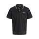 Jack and Jones Μαύρο Κοντομάνικο polo - 12288376