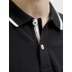 Jack and Jones Μαύρο Κοντομάνικο polo - 12288376