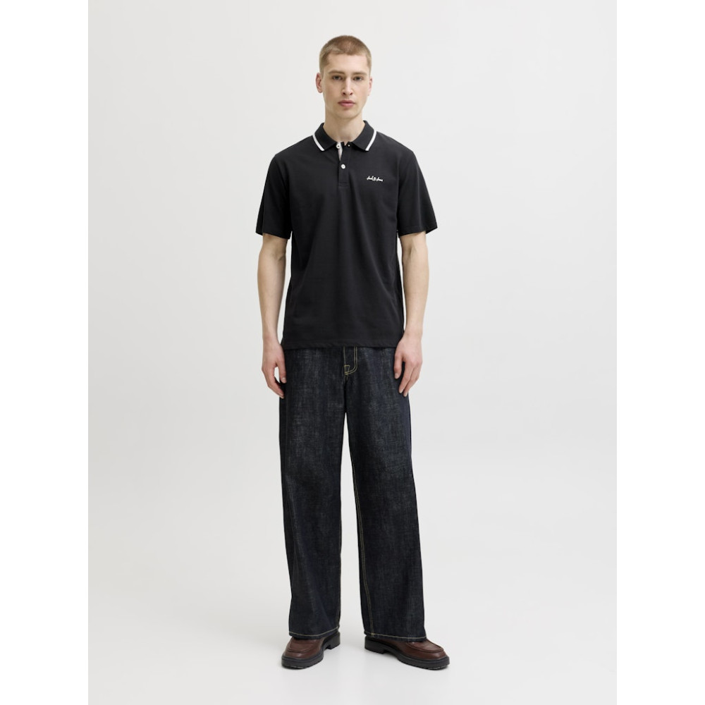Jack and Jones Μαύρο Κοντομάνικο polo - 12288376