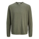 Jack and Jones Λαδί Πουλόβερ C Neck - 12269631