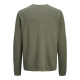 Jack and Jones Λαδί Πουλόβερ C Neck - 12269631