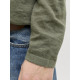 Jack and Jones Λαδί Πουλόβερ C Neck - 12269631