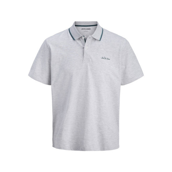 Jack and Jones Γκρι Κοντομάνικο polo - 12288376