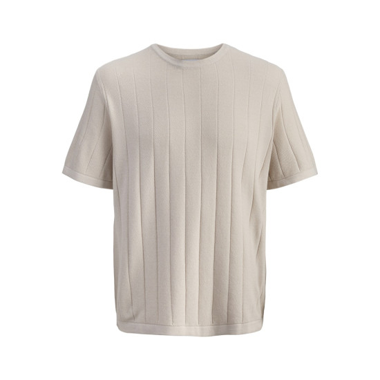 Jack and Jones Εκρού T-shirt C Neck - 12288582