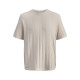 Jack and Jones Εκρού T-shirt C Neck - 12288582