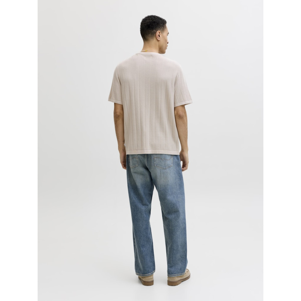 Jack and Jones Εκρού T-shirt C Neck - 12288582