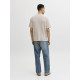 Jack and Jones Εκρού T-shirt C Neck - 12288582