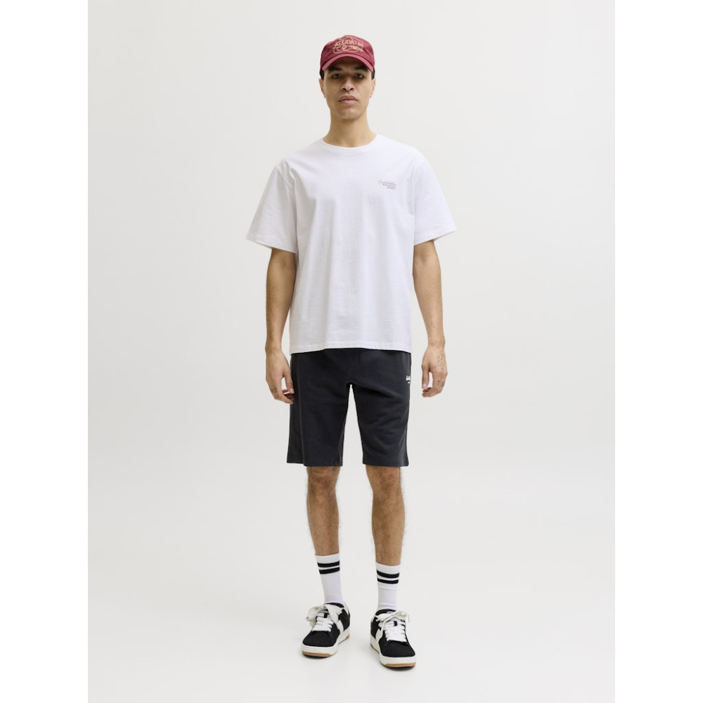 Jack and Jones Μαύρη Αθλητική Βερμούδα - 12288638