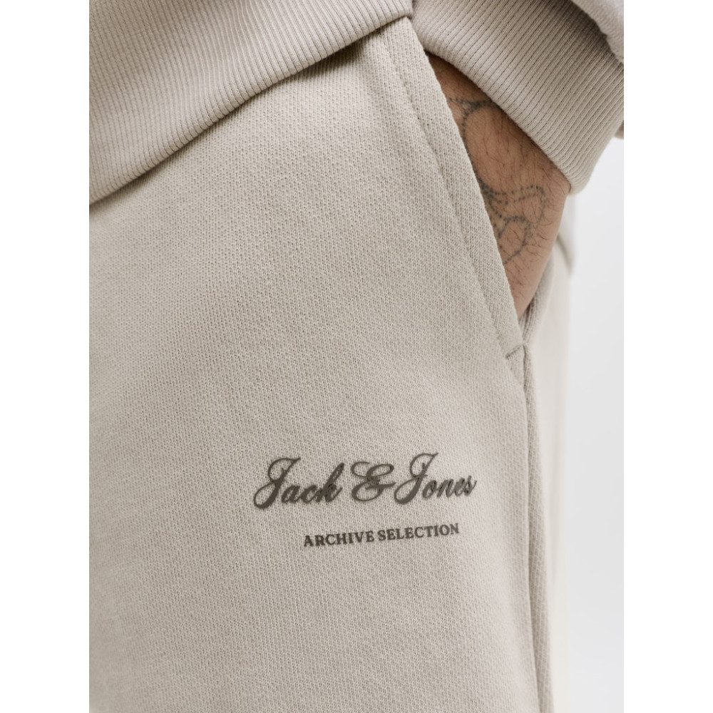 Jack and Jones Μπεζ Αθλητική Βερμούδα - 12288638