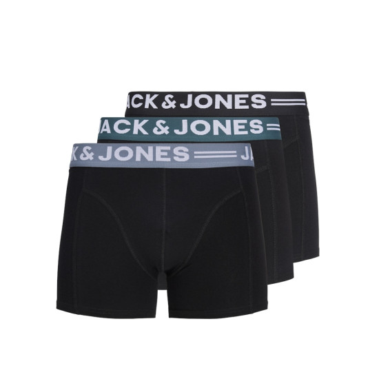 Jack and Jones Μαύρο Boxer 3Pcs - 12081832