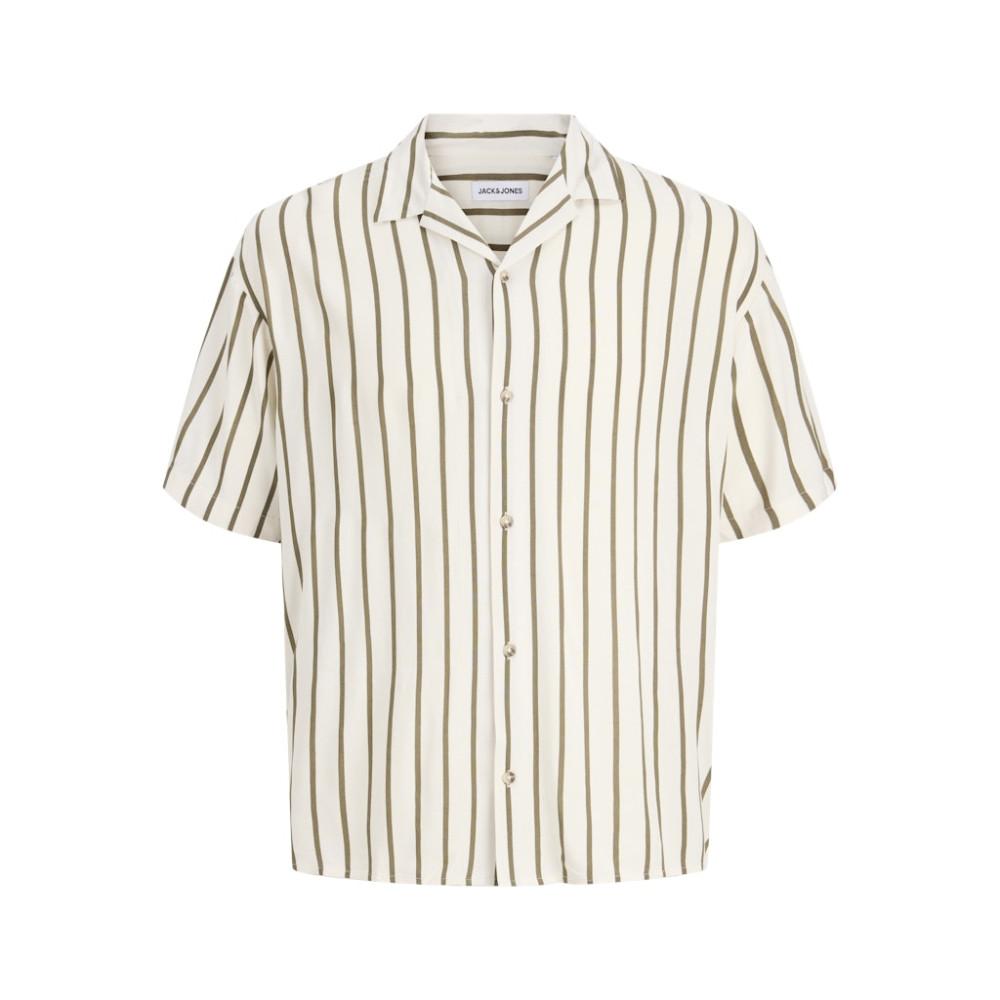 Jack and Jones Λαδί Πουκάμισο Ριγέ - 12288853