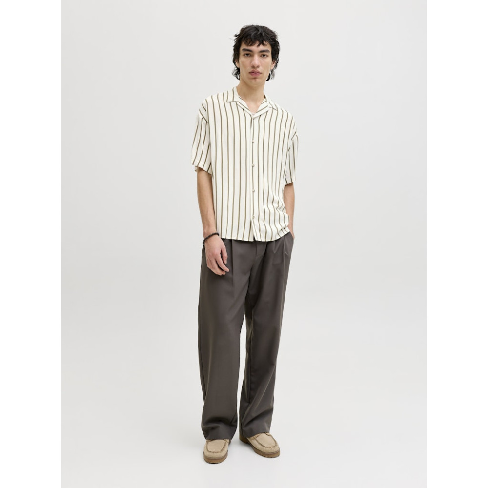 Jack and Jones Λαδί Πουκάμισο Ριγέ - 12288853