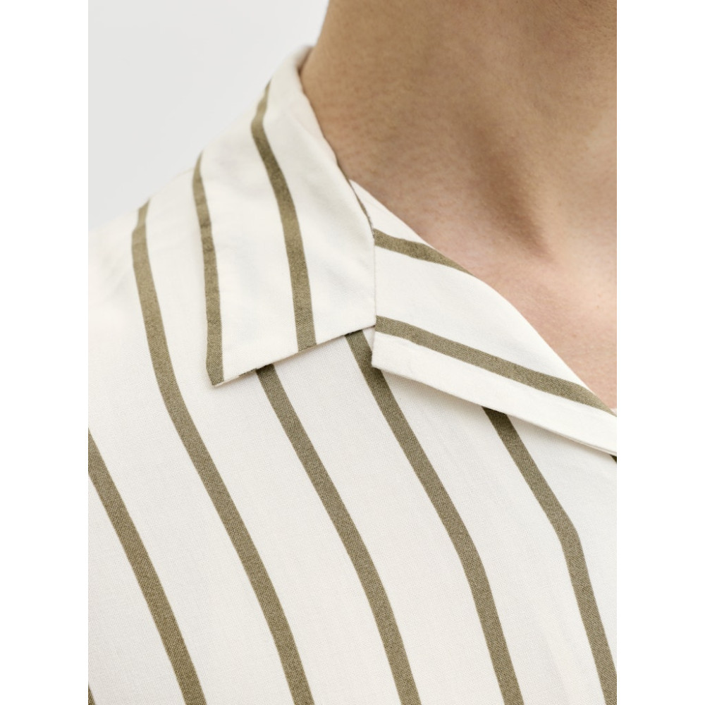 Jack and Jones Λαδί Πουκάμισο Ριγέ - 12288853