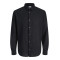 Jack and Jones Μαύρο Πουκάμισο Linen Blend - 12289174
